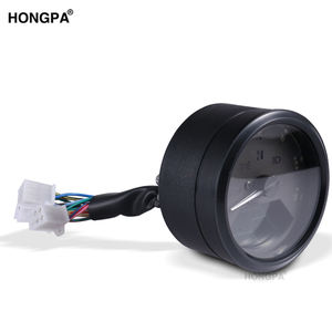 12000 आरपीएम किमी/मील गेज मोटरसाइकिल ओडोमीटर एलसीडी डिजिटल टैकोमीटर स्पीडोमीटर मोटरसाइकिल - Product Image 6