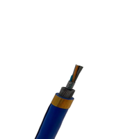 Câble optique de communication minier blindé en fil d'acier MGTS32 pour la transmission de signal souterrain