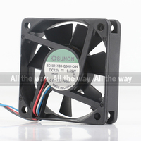 Kipas Pendingin Baru Original Sunon 5V 24V 48V DC12V 0.59W AC EC6015 60X60X15MM 6CM Maglev Inverter Mute Empat-kabel EC60151B3-Q00U-Q99