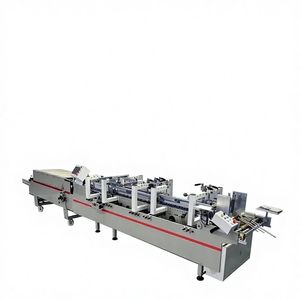 <b>Small</b> 650G <b>Lock</b> Bottom Folder Glue Machine Automatic Tea & Food Packaging Machine Cold Glue Wood Glue Box - Product Image 2