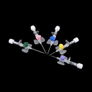 आईएसओ प्रमाणित 18 ग्राम डिस्पोजेबल इंदवलिंग तितली सुई के साथ स्टील पीपी एओस प्रमाणित 18 ग्राम - Product Image 1