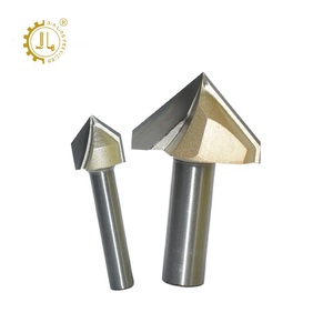 Tideway Tùy Chỉnh CNC V Bits 120 & 90 Độ 3D V Rãnh Carbidetipped Router Bits OEM Hỗ Trợ - Product Image 2