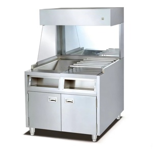 Cnix <span class=keywords><strong>VF</strong></span>-98 304 מזון נירוסטה חלון חום 1000l חם כלב kfc עוף התחממות 220v 1.1kw 50 הרץ 1 שנה אחריות חשמלית - Product Image 2