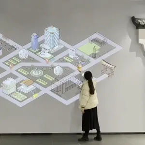 Magic wall proiettore popolare 4K proiettore da parete proiezione interattiva 3D videogiochi per l'intrattenimento e l'istruzione
