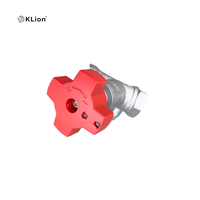 Válvula de Control de Equilibrio Estático Manual de Acero Inoxidable 304 KLION con Bloqueo Digital, Certificación ISO OEM DN15-DN50 para Tuberías de Agua Caliente y Aire