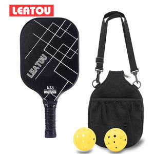 LEATOU Lot de 2 pagaies de pickleball légères en fibre de verre approuvées par l'USAPA avec noyau en nid d'abeille en PP Pickleball Sports - Product Image 6