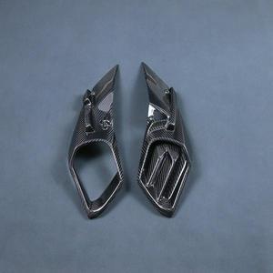 Pour Kawasaki H2/<span class=keywords><strong>H2R</strong></span> Moto, Accessoires de Carénage d'Admission Modifiés en Fibre de Carbone Préimprégnée <span class=keywords><strong>2015</strong></span>+ - Product Image 6