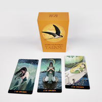 Колода карт Таро для начинающих, 78 карт, Star Clusters Modern Tarot с красочной коробкой, подарок для женщин