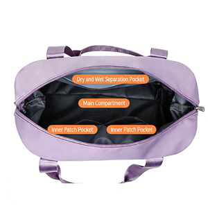 Sac <span class=keywords><strong>de</strong></span> yoga robuste à fond extensible, prix d'usine, logo personnalisé, grand sac <span class=keywords><strong>de</strong></span> sport <span class=keywords><strong>de</strong></span> voyage multifonctionnel à prix abordable - Product Image 4