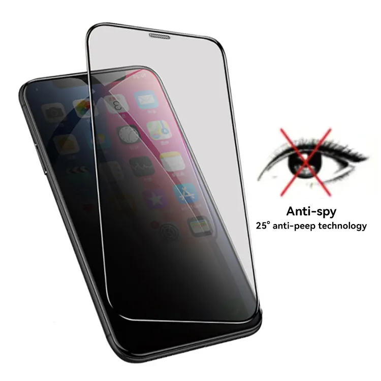 anti spy tempered glass For iphone 14 pro max privacy screen protector film screen guard iphone protector de celular