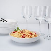 Ensemble de bols et d'assiettes à soupe pour pâtes en céramique, bols à salade, grandes assiettes de service, bol à soupe