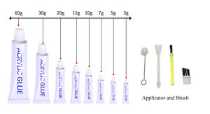 Pegamento Acrílico Subacuático No Tóxico Personalizado de 5ml/10ml/15ml, Cemento Plástico, Pegamento Superfuerte, Adhesivo Acrílico - Product Image 2