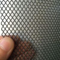 Kit de gouttière en maille d'aluminium extensible durable pour extérieur, 200 mm x 1000 mm, filtres perforés à trous en diamant, installation facile