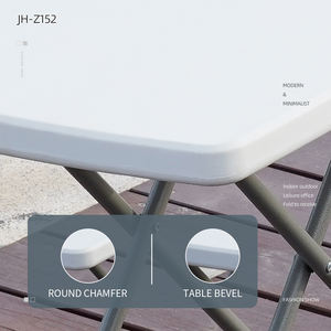 Mesa y Sillas Plegables Resistentes para Exteriores, Tipo Buffet, para Campamento, Bodas, Mercados, Jardines y Fiestas - Product Image 3