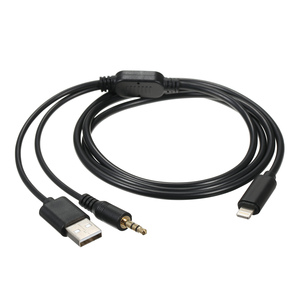 Cable de Audio y Adaptador de Repuesto para Interfaz BMW Mini iPod <span class=keywords><strong>iPhone</strong></span> <span class=keywords><strong>5</strong></span> 6 7 8 X <span class=keywords><strong>SE</strong></span> - Product Image 4