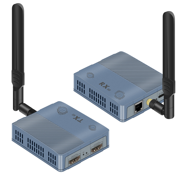 New Arrival 4K/1080P HDMI Wireless Extender 150M/492FT 5V2A Maximum Support for Onetransmitter to Four Receiver for Computer