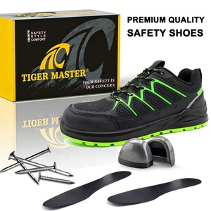 Calzado de Seguridad Deportivo Transpirable Tiger Master con Puntera de Acero EU, Antipinchazos, Antideslizante y Resistente al Aceite para Almacén y Taller - Product Image 3