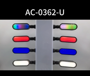 Siêu Sáng 12V <span class=keywords><strong>LED</strong></span> Tín Hiệu Lần Lượt Ánh Sáng Cho Xe Máy Sửa Đổi Nước Chiếu Đèn Phía Trước Vị Trí Không Thấm Nước Hổ Phách Làm Bằng Kim Loại - Product Image 6