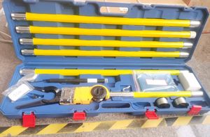 Lange Paal Automatische Fiber Optische Kabel Bevestiging Bindmachine Kabel Binding Productie Bindmachine - Product Image 2