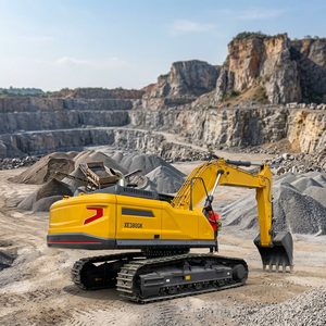 Excavatrice sur chenilles haute productivité 38 tonnes 1,8 m³ XE380GK, 216 kW de puissance, équipement de construction et d'exploitation minière - Product Image 1