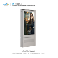Pantalla LED Digital Interactiva para Exteriores, Mupi Digital para Escaparates, Publicidad Exterior, Pantallas Mupi