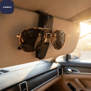 Auto Interior Accessories Plastic Car Visor <b>Glasses</b> Holder & <b>Case</b> Multi-functional Car <b>Glasses</b> Clip Interior Kits - Product Image 4