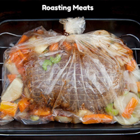 Sacs de cuisson pour four sans BPA, transparents, résistants à 220 degrés, pour emballage alimentaire, cuisson, bouillir pommes de terre, viande, dinde de Thanksgiving, rôtir le poulet