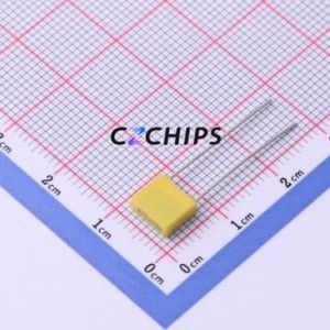 ตัวเก็บประจุฟิล์ม MEB472J100V82CB0241ผ่านชิ้นส่วนรู (THT),P = 5มม. 4.7nF 5% 100V โพลีเอสเตอร์ที่เป็นโลหะ - Product Image 1