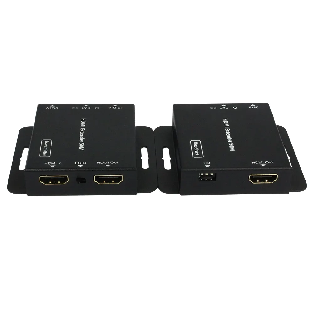 HDMI Extender 50M Hdmi Extender 1ใน1ออก Hdmi Extender กว่า Cat5e/6