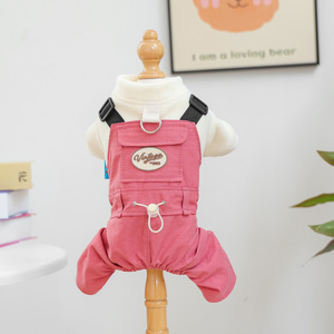 37 Nuevos Diseños de Ropa para Mascotas, Primavera-Verano 2026, Pantalones Vaqueros con Estampado para Perros, Overoles, Pijamas de Mezclilla para Mascotas Pequeñas - Product Image 6