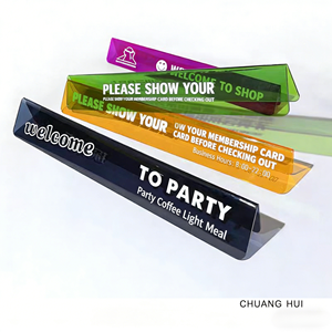 Placa de matrícula digital 4K de acrílico naranja de vitalidad de 3mm personalizable-cartelera Premium para restaurantes cafeterías montada en la pared - Product Image 2