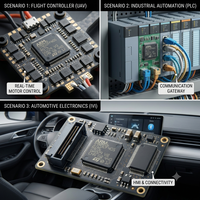 STM32F405RGT6 ARM Cortex-M4 MCU 192KB RAM 1MB Flash LQFP64 STM32F405 Circuito Integrado Original en Stock Servicio BOM 32F405RGT6