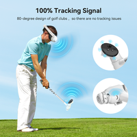 Club de golf VR AMVR avec réglage de la longueur pratique et signal de suivi, spécialement conçu pour Meta Quest 3S