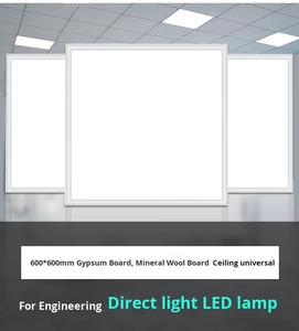 2x2 comercial 2x4 600x600 60x60 48w conduziu a luz de teto recessed suspendendo a iluminação conduzida plana quadrada do painel - Product Image 2