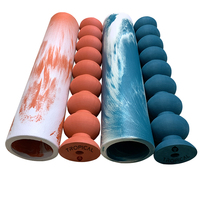 Set de Rodillos de Espuma para Yoga y Pilates, Personalizados, de Alta Densidad, Eva Tropical, Equipo de Fitness para Desarrollo Corporal, Tamaño Personalizado