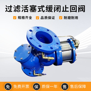 Válvulas Yulong Tipo Pistón, Válvula de Retención de Cierre Lento DN200 16 WCB para Control de Flujo en la Industria Química - Product Image 3
