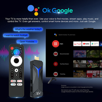 ABD Stoklarında |   En Çok Satan Mini IPTV Stick X96 S600 H313 2G 16G 2T2R Çift WiFi BT Sesli Kumandalı 4K Android TV Dongle Set Üstü Kutusu