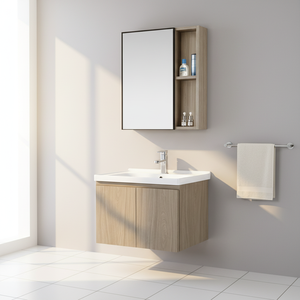 <span class=keywords><strong>Meuble</strong></span> de salle de bain moderne avec miroir, <span class=keywords><strong>lavabo</strong></span> en céramique, <span class=keywords><strong>meuble</strong></span> de salle de bain mural moderne - Product Image 1