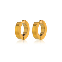Boucles d'Oreilles Femme Mini Boucles d'Oreilles Créoles Argent Vendues par Paires-Boucles d'Oreilles Créoles Acier Inoxydable Cadeau Femme Fille