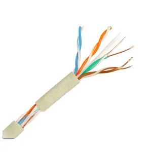 Patch cca intérieur 8*1*0.40mm 26awg rj45/rj11/rj12/cat5/cat6/réseau te 1000m utp cat5e câble lan