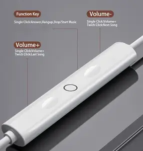 Лидер продаж, проводные наушники Type-c с 1,2 м, наушники с шумоподавлением, игровые наушники с микрофоном для iPhone Samsung