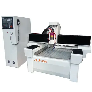 Nhiệm vụ nặng nề đá ATC CNC Router 3D Khắc Máy cắt cho đá cẩm thạch Granite bia mộ bia mộ Đá kim loại Máy khắc