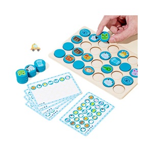 Jeu de <span class=keywords><strong>Sudoku</strong></span> à double face pour l'éducation précoce des enfants Jouets éducatifs à réflexion logique stimulant la résolution de problèmes - Product Image 6