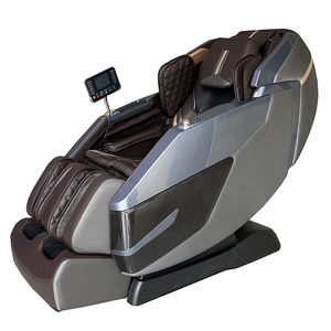 เก้าอี้นวดเกาหลี ญี่ปุ่น เวียดนาม OEM 4D SL Track สำหรับใช้ในบ้านและสำนักงาน แบบไร้แรงโน้มถ่วง ครอบคลุมทั่วร่างกาย พร้อมถุงลมนวด ระบบทำความร้อน ฟังก์ชั่นเพลงผ่านบลูทูธ - Product Image 4