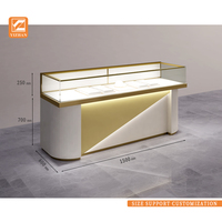 Factory Direct Interior Decoration Design für Juwelier geschäft Display Counter Store Möbel und Mall Kiosk Premium Showcases