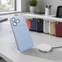 Coque magnétique antichoc en PC rouge bordeaux avec dos mat et film protecteur d'objectif pour iPhone 11 12 13 14 15 16 17 18