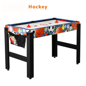 PINJIAN Nuovo <span class=keywords><strong>Tavolo</strong></span> <span class=keywords><strong>da</strong></span> Gioco Multisport 5-in-1 Pieghevole per Interni: Biliardo, Calcio Balilla, Ping-<span class=keywords><strong>Pong</strong></span>, Basket, Hockey - Product Image 4