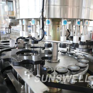 Machine d'étiquetage rotative à colle thermofusible OPP pour bouteilles d'eau rondes, prix usine, à vendre - Product Image 3