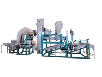 Machine automatique de décorticage d'avoine Lung Yeuk TFYM-1000 en acier au carbone, moteur horizontal, capacité 200 kg/h, taux de décorticage 98-99%, 380V