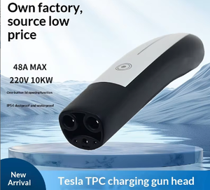 หัวชาร์จรถยนต์เทสลา รุ่น NACS ใหม่ พร้อมระบบเปิดแบบสัมผัสเดียว 10KW MAX AC 48A ผลิตในประเทศจีน - Product Image 2